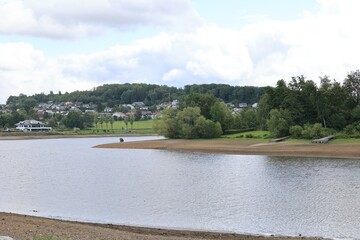 Blick auf die Sorpetalsperre bei Amecke im Sauerland