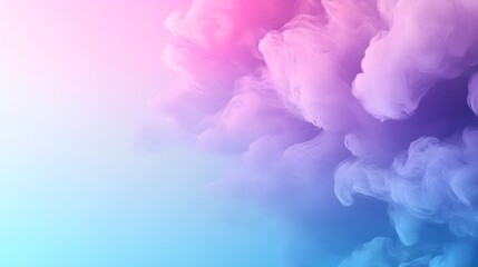 Fototapeta premium A seamless gradient from soft lilac to pastel mint, perfect for a playful and modern design.