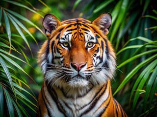 Majestic Bengal Tiger Zoo Photography: Stunning Wildlife Images, Captive Big Cat Portraits