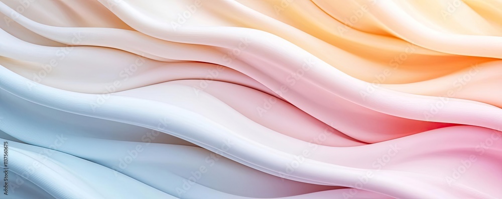 Poster wave abstract background concept. abstract wavy patterns in pastel colors, perfect for background or