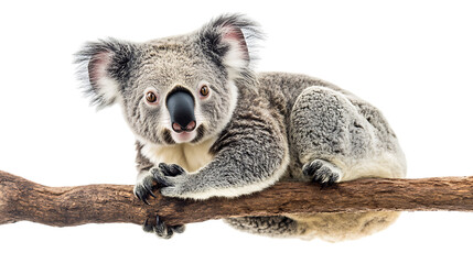 Naklejka premium koala on a tree