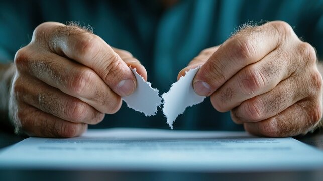 A hand cracking or breaking apart symbolizing the fragility of the human condition the struggles faced in life and the potential for transformation and renewal  The image conveys a sense of crisis