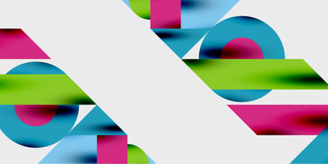 Vibrant abstract background circles with smooth gradients, creating a dynamic and modern design. Ideal for creative, tech, or contemporary-themed projects