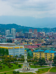 Obraz premium Aerial view on city Batumi, Georgia