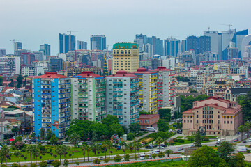 Aerial view on city Batumi, Georgia