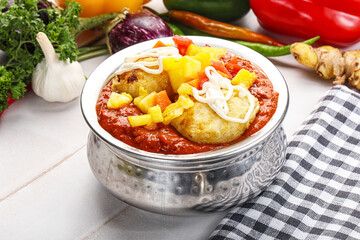 Indian cuisine Kashmari aloo dum