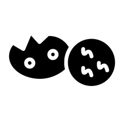 Cake Cookie Food Glyph Icon