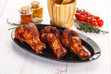 Indian tandoori turkey shoulder wing