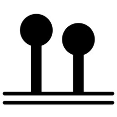 Nature Plant Tree Glyph Icon