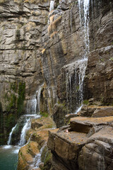 A Waterfall at Yuntai Mountain in China