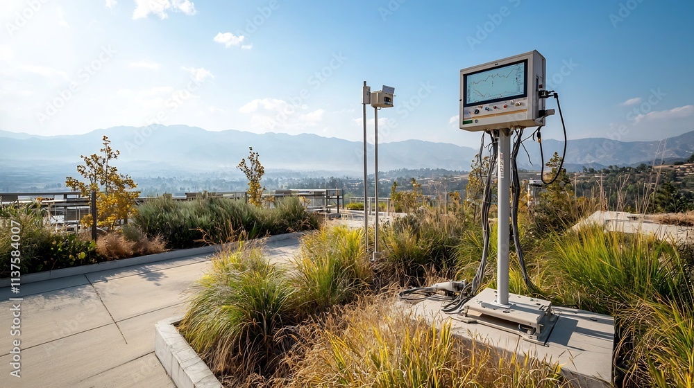 Poster earthquake monitoring station with virtual twin for real time seismic data analytics and early warni