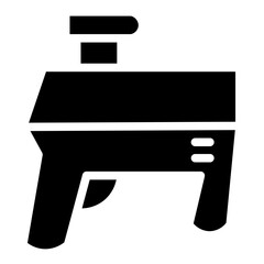 Army Gun Weapon Glyph Icon