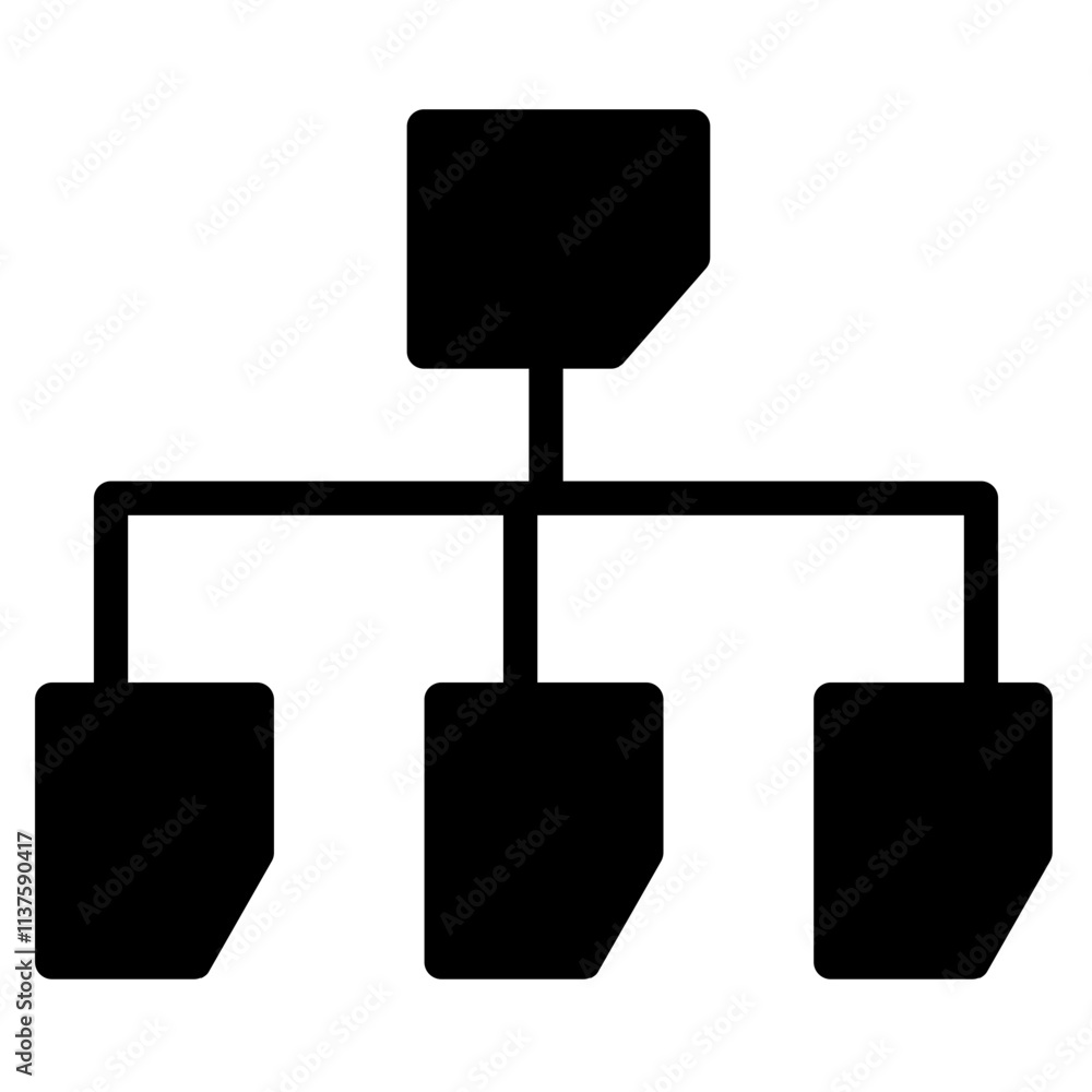 Poster navigation web address glyph icon