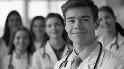 Obraz premium Educated Medical Professional Group