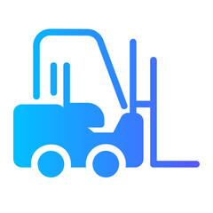 forklift Gradient icon