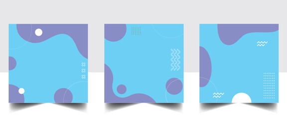 Liquid shapes background