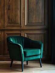 Contemporary Velvet Sofa with Modern Design