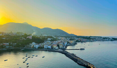Ischia al tramonto