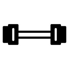 Activity Barbell Sport Glyph Icon