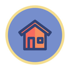 Symbol Home Address Icon