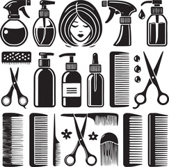 Obraz premium Barber shop tools