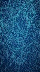 Intricate Abstract Lines: A Visual Symphony of Interconnected Lines