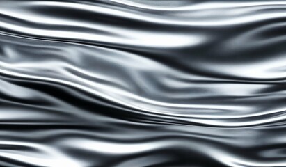 Fototapeta premium silver background, silver abstract background, glossy silver metallic background, abstract silver texture, luxury background, futuristic background, abstract 3d render, silver background design, 
