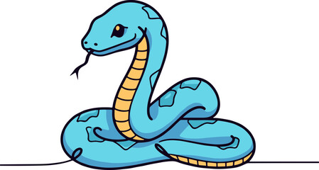 Fototapeta premium 뱀