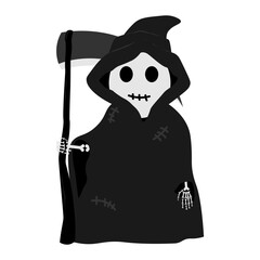 Grim Reaper Halloween Character