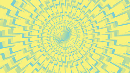Yellow and Green Whirling Fuzz Background, Type 03