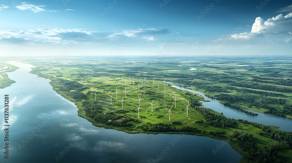 Poster a comprehensive renewable energy potential map combined with a virtual twin technology that optimize