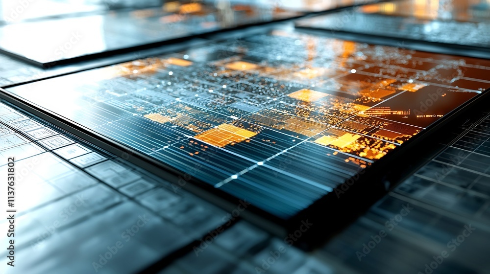 Poster cutting edge solar energy resource mapping with virtual twin technology optimizing panel efficiency 