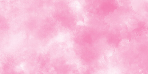 aquarelle painted subtle pink watercolor canvas of grunge texture, Soft Pink grainy white cloudy Watercolor Gradient Background, Soft Pink cloudy and smooth grunge watercolor texture background.