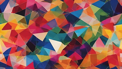 Fototapeta premium Abstract Modern geometric Backgrounds. Abstract Backgrounds design. AI generated image