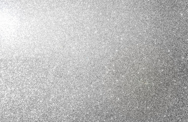 Obraz premium Abstract blank silver glitter background, blank shiny grey glitter background