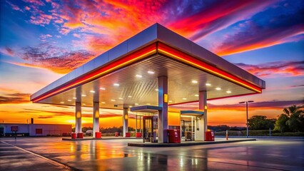 Shell Gas Station Guadalajara Mexico 2024 - Modern Fueling Station