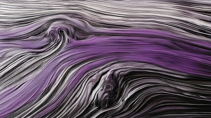 Stunning Purple and Grey Abstract Art Design
