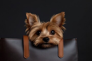 Yorkshire Terrier in a Purse