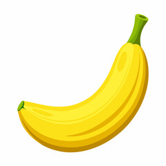 bananas isolated on white