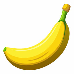 bananas isolated on white