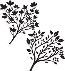 red twig dogwood,  Shrub silhouette - natural shrub - Garden Decor plant - vector of red twig dogwood, - Environmental Icon   