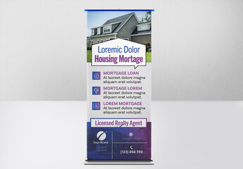 Realty Roll Banner Layout