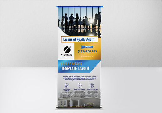 Real Estate Roll Banner