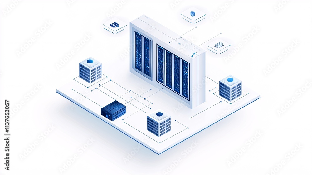 Poster digital transformation, seamless integration of systems, modernizing legacy infrastructure with cutt