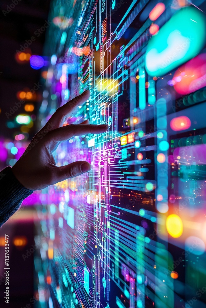 Poster data-driven analytics powering digital transformation, integration of advanced dashboards, insightfu