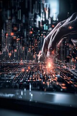 data-driven analytics powering digital transformation, integration of advanced dashboards, insightful and modern