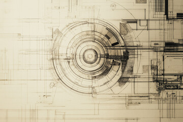 Industrial construction technology engineering background