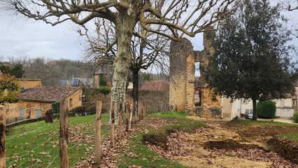 Sainte Alv&egrave;re, Val de Louyre et Caudeau, P&eacute;rigord Noir, Nouvelle Aquitaine, France, Europe