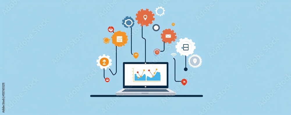 Poster seamless integration of analytics tools with enterprise systems in a high-tech environment