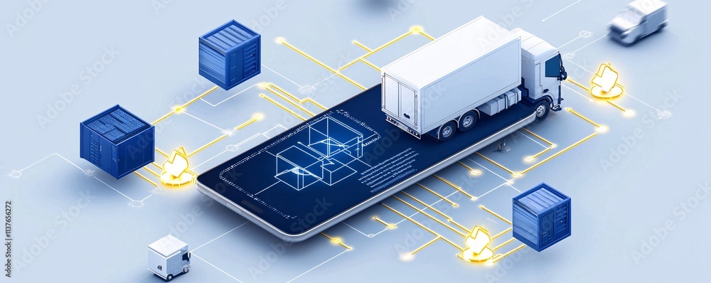 Poster smart connectivity devices and iot systems connected to a streamlined business process